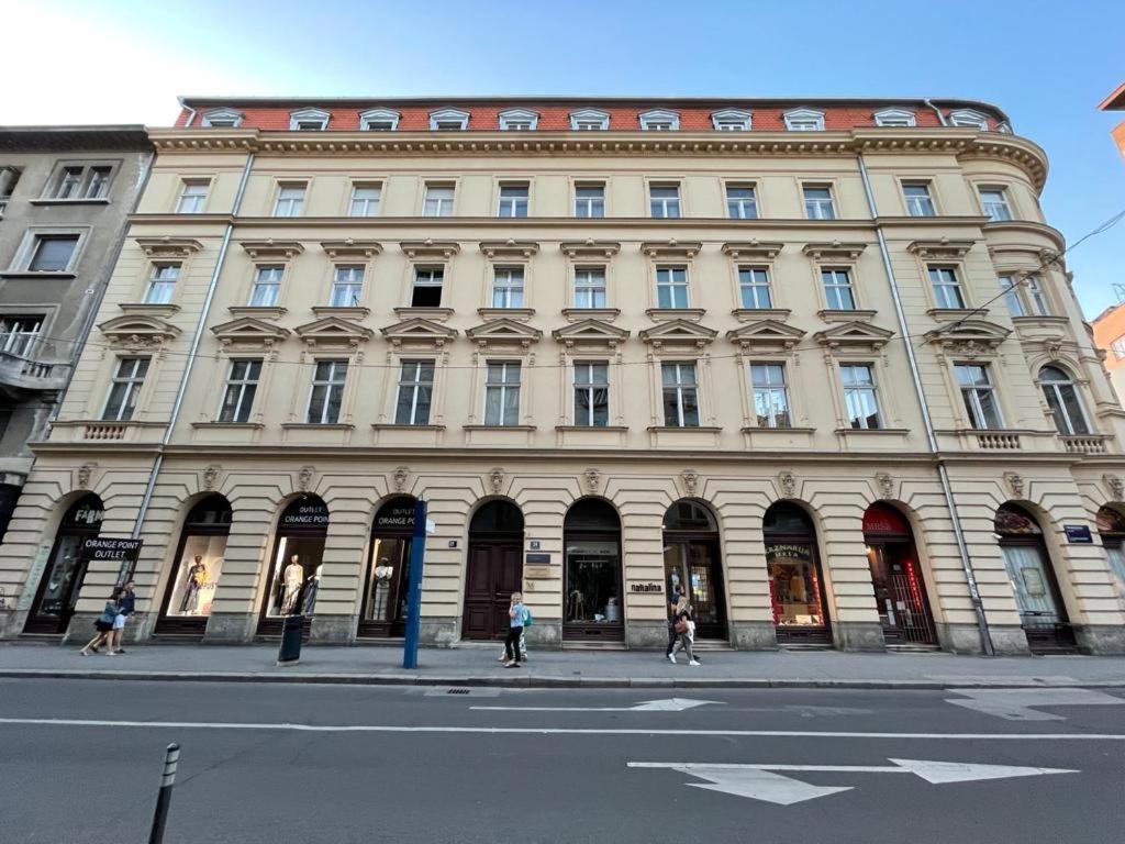 Art Deco Downtown Heritage Apartment Zagreb Exteriör bild