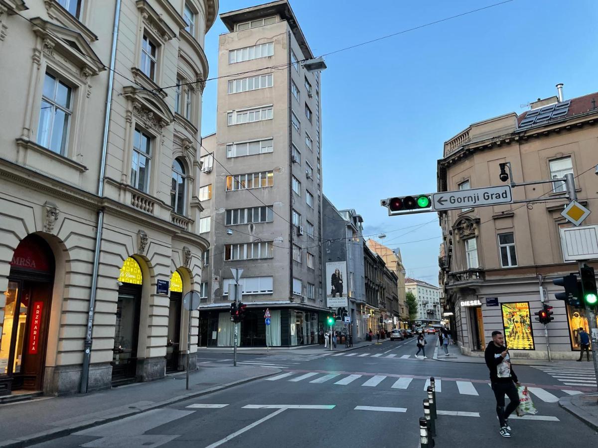 Art Deco Downtown Heritage Apartment Zagreb Exteriör bild